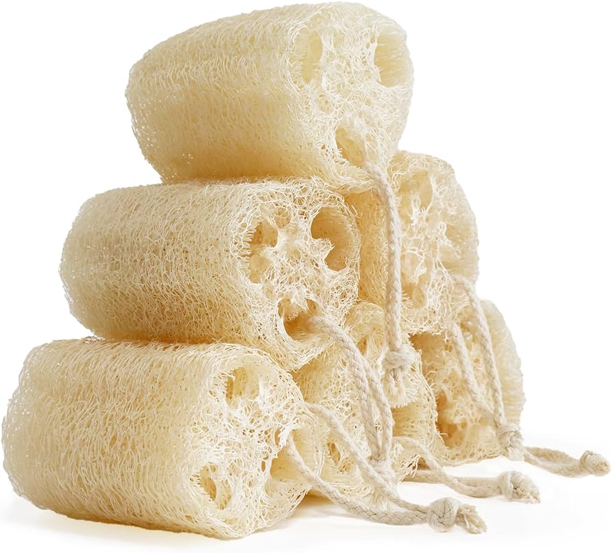 Natural Luffa Body Scrubber – Plant-Based Exfoliating Bath Sponge