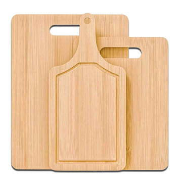 Premium Bamboo Cutting Board Set – 3-Piece