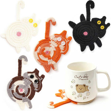 Cute Coffee Coaster for Home Decor Tabletop Protection Suitable for Kinds Cups,Birthday Gifts for Women,Mom,Her,Friends,Coworkers, Wife