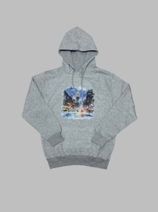 Picture of Grey Snow In NY Hoodie