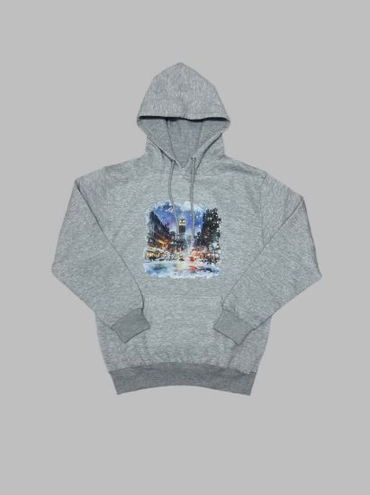 Picture of Grey Snow In NY Hoodie